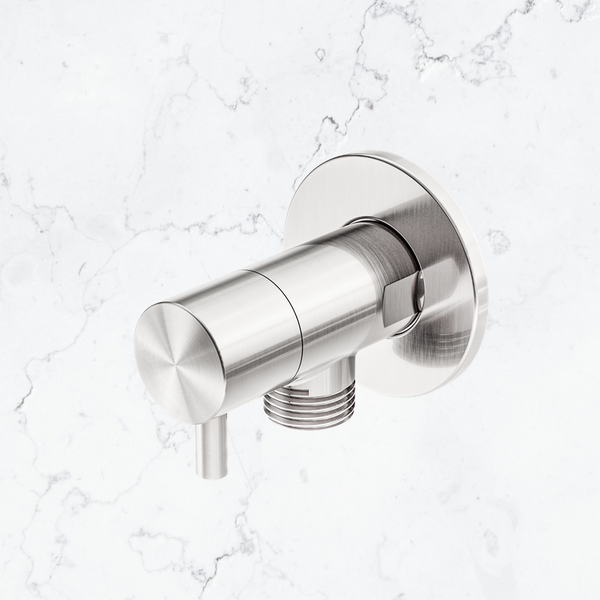 Nero Mini Cistern Stop Brushed Nickel
