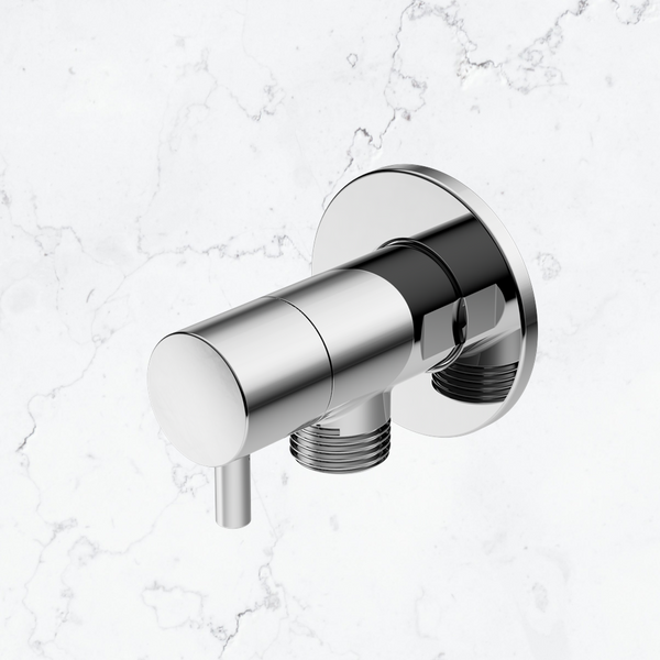 Nero Mini Cistern Stop Chrome