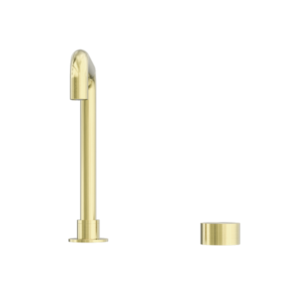 Nero Kara Progressive Tall Basin Set Brushed Gold