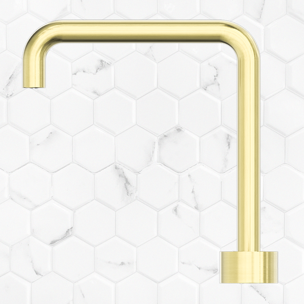 Nero Kara Progressive Tall Basin Set Brushed Gold