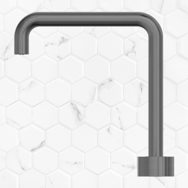 Nero Kara Progressive Tall Basin Set Brushed Gunmetal