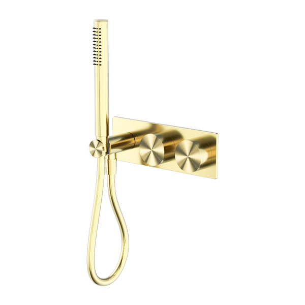 Nero Kara Progressive Shower System Brushed Gold