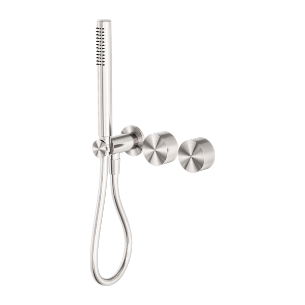 Nero Kara Progressive Shower System Separate Plate Brushed Nickel