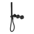 Nero Kara Progressive Shower System Separate Plate Matte Black