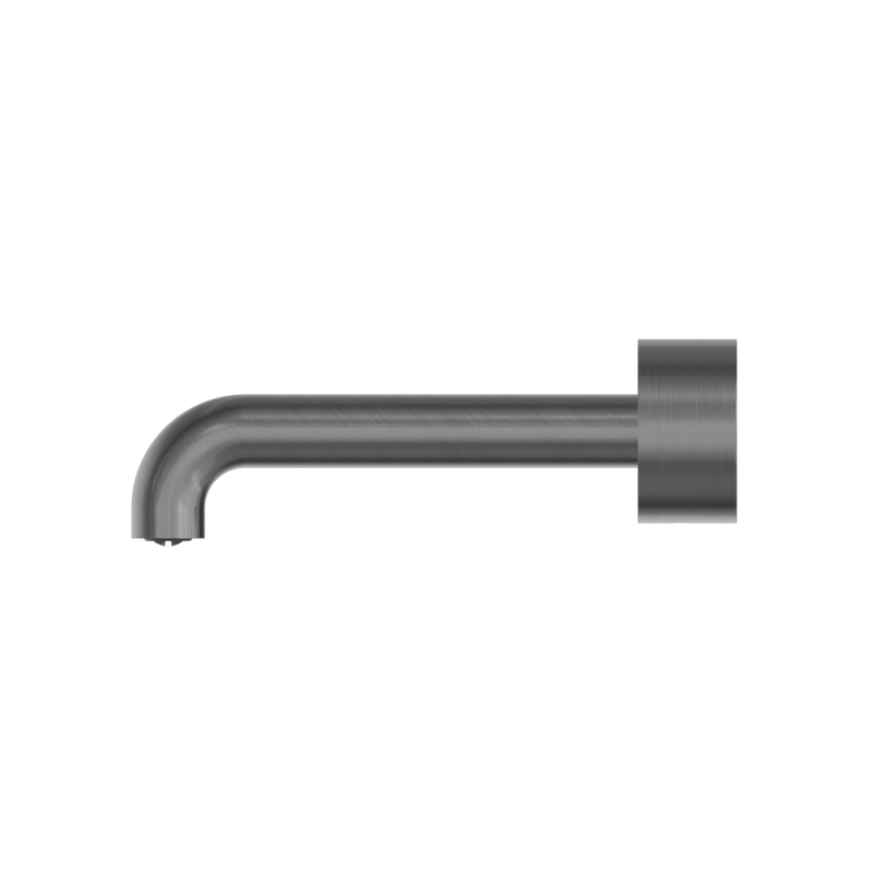 Kara Progressive Wall Basin/Bath Set 185mm Brushed Gunmetal