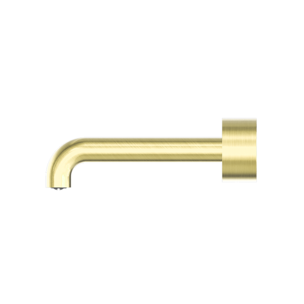 Nero Kara Progressive Wall Basin/Bath Set 230mm Brushed Gold