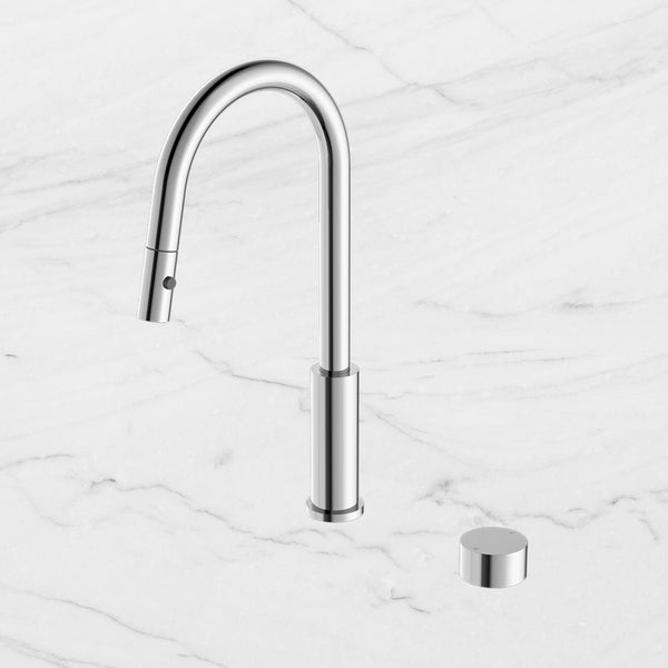 Nero Kara Progressive Pull Out Kitchen Set Chrome