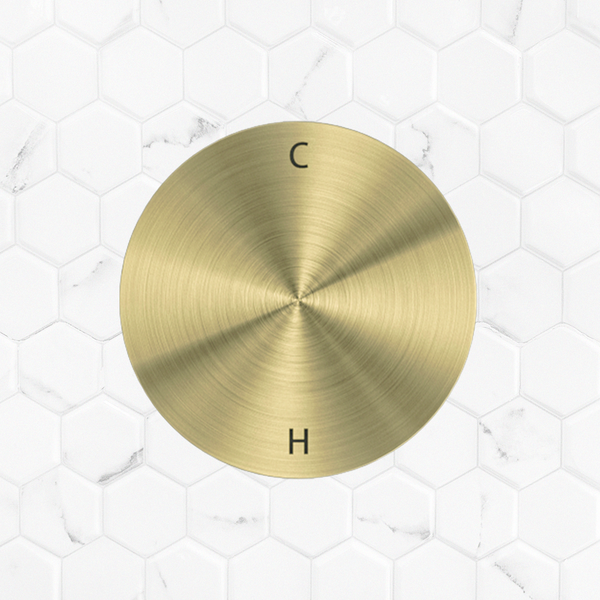 Nero Kara Progressive Shower Mixer Set Brushed Gold