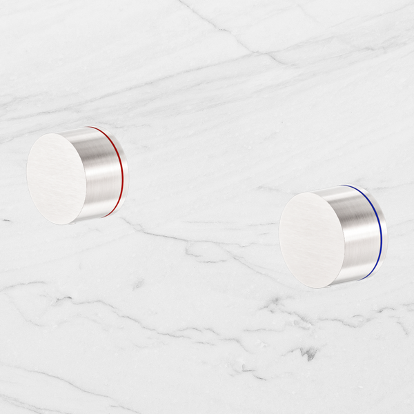 Nero Kara Wall Top Assemblies Brushed Nickel