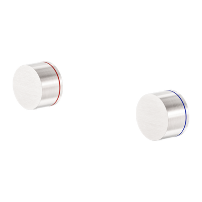 Nero Kara Wall Top Assemblies Brushed Nickel