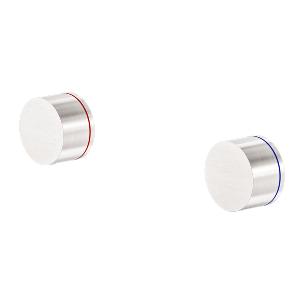 Nero Kara Wall Top Assemblies Brushed Nickel