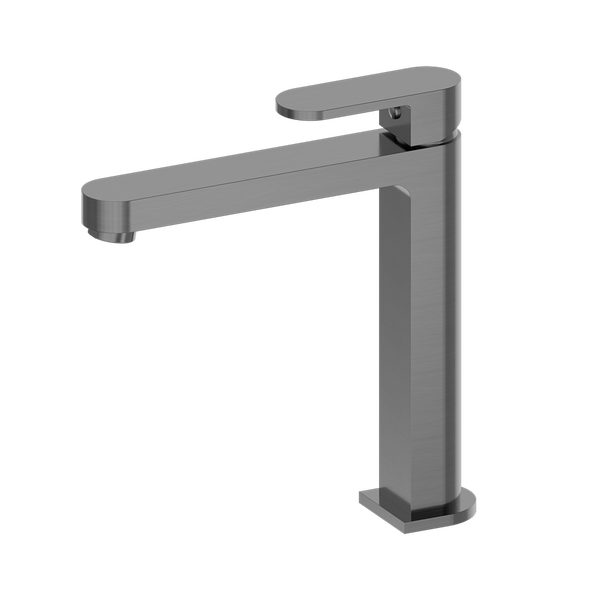 Nero Ecco Tall Basin Mixer Gunmetal