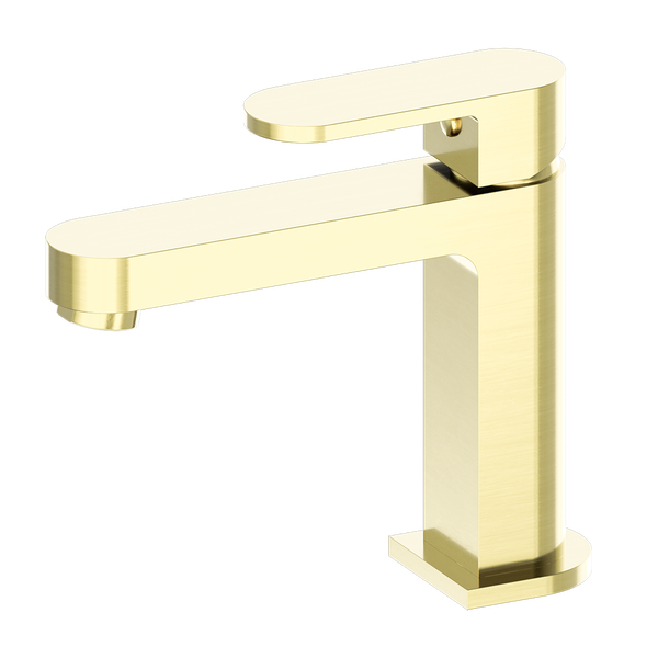 Nero Ecco Basin Mixer Brushed Gold