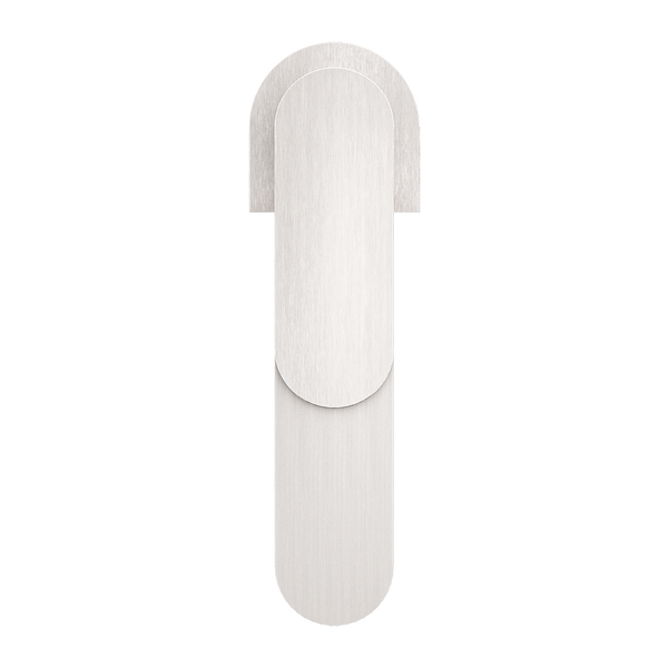 Nero Ecco Basin Mixer Brushed Nickel