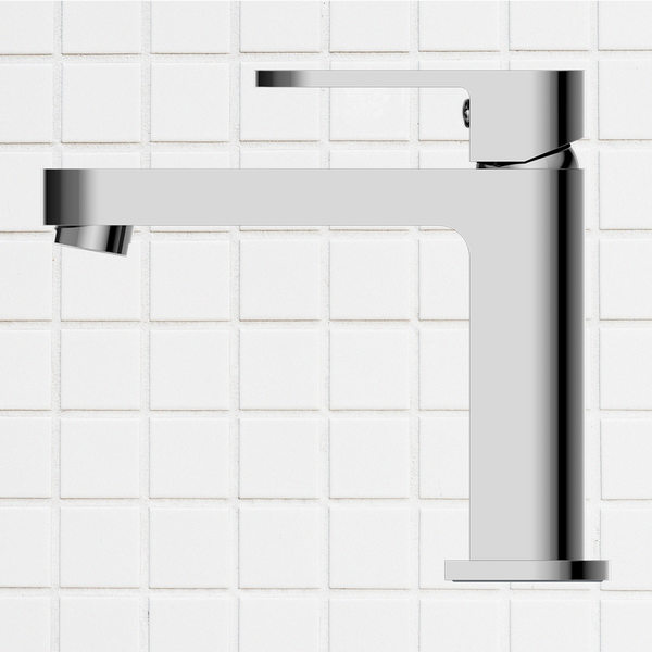 Nero Ecco Basin Mixer Chrome