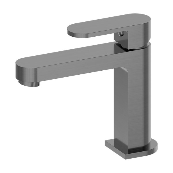 Nero Ecco Basin Mixer Gunmetal