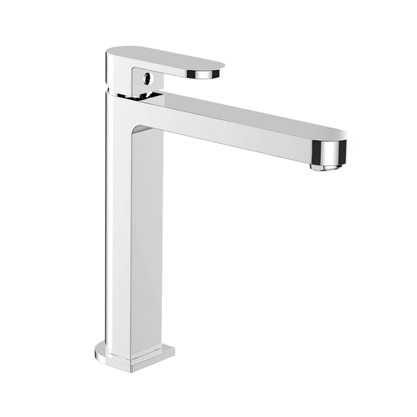 Nero Ecco Tall Basin Mixer Chrome