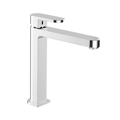 Nero Ecco Tall Basin Mixer Chrome