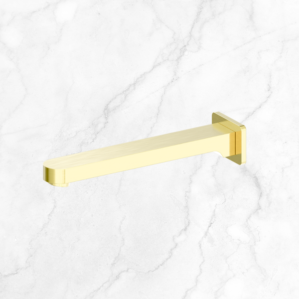 Nero Ecco Bath/Basin Spout Brushed Gold