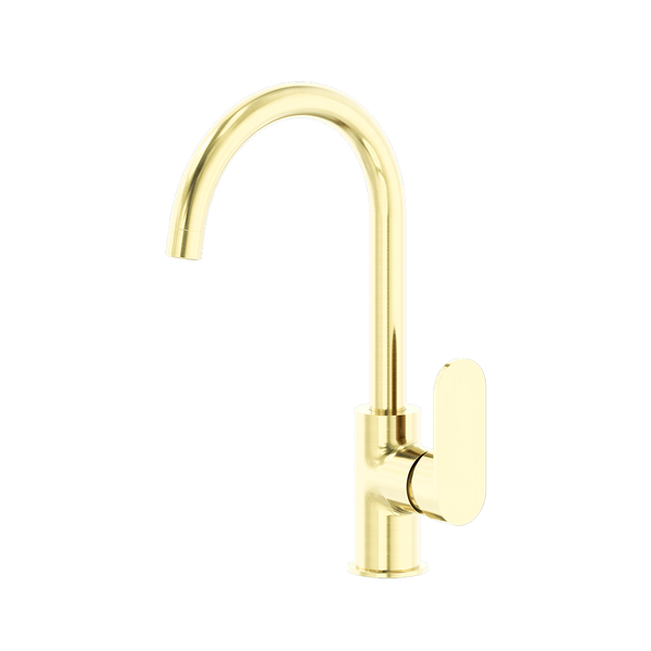 Nero Ecco Kitchen Mixer Brushed Gold