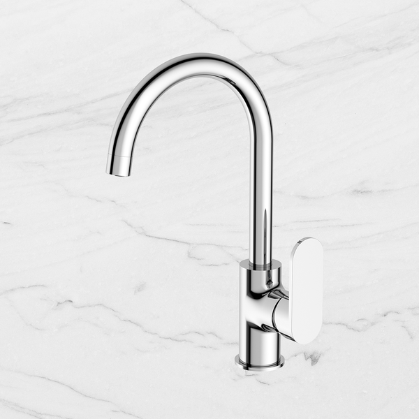 Nero Ecco Kitchen Mixer Chrome