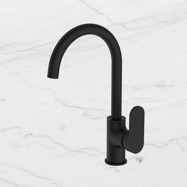 Nero Ecco Kitchen Mixer Matte Black