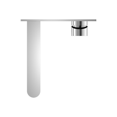 Ecco Wall Basin/Bath Mixer 200mm Chrome