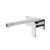 Ecco Wall Basin/Bath Mixer 200mm Chrome