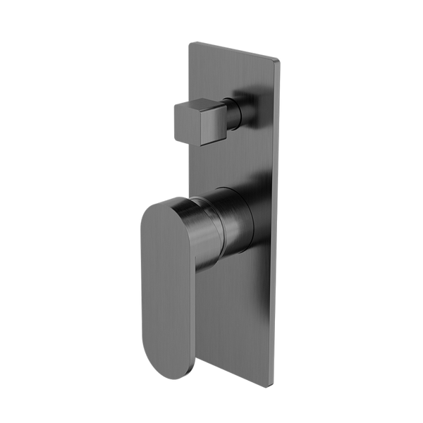 Nero Ecco Shower Mixer with Divertor Gunmetal