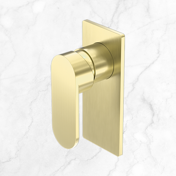 Nero Ecco Shower Mixer Brushed Gold