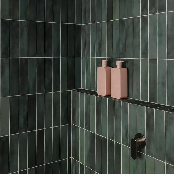 Nero Ecco Shower Mixer Round Back Plate Gunmetal