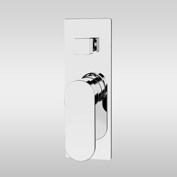 Nero Ecco Shower Mixer with Divertor Chrome