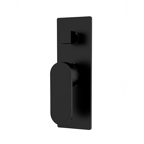 Nero Ecco Shower Mixer with Divertor Matte Black