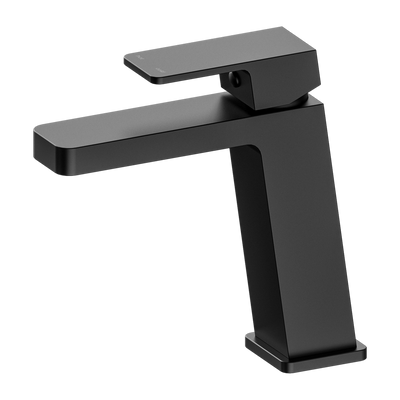 Nero Celia Basin Mixer Angle Spout Matte Black