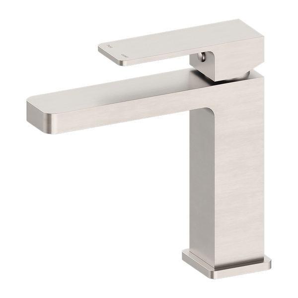 Nero Celia Straight Basin Mixer Brushed Nickel