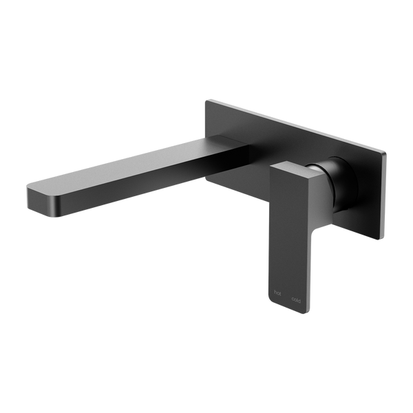 Nero Celia Wall Basin/Bath Mixer Matte Black