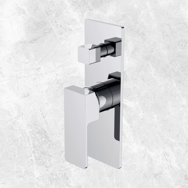 Nero Celia Shower Mixer with Diverter (Complete Kit) Chrome