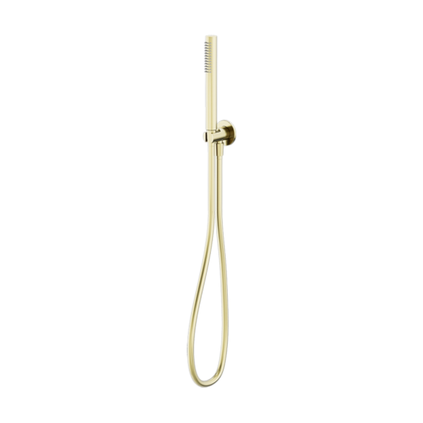 Nero Slim Shower on Bracket Brushed Gold