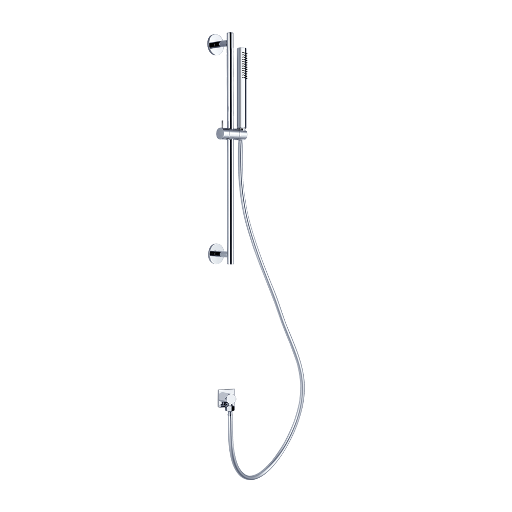 Nero Dolce Shower Rail With Slim Hand Shower Chrome – Buildmat