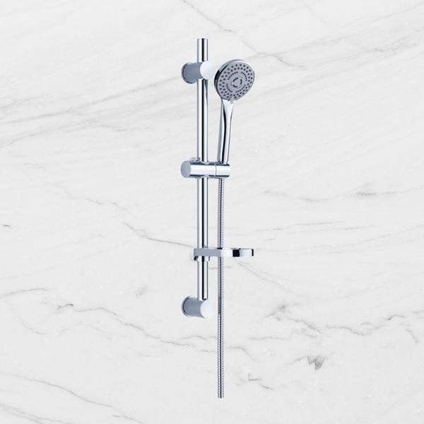 Nero Builder Budget Shower Rail Chrome