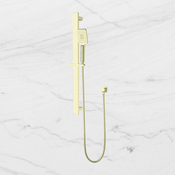 Nero Celia Shower Rail Brushed Gold
