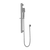 Nero Celia Shower Rail Brushed Gunmetal