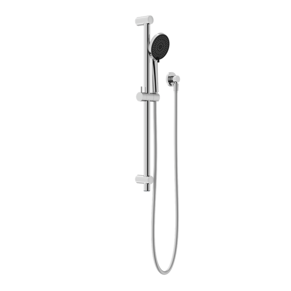 Nero Round Metal Project Shower Rail 4 Star Rating Chrome