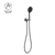 Nero Project Round Shower On Bracket 4 Star Rating Gun Metal