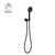 Nero Project Round Shower On Bracket 4 Star Rating Matte Black