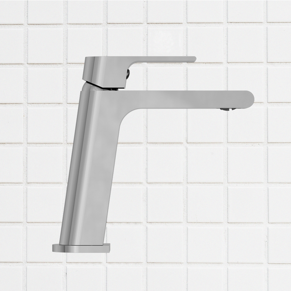 Nero Bianca Basin Mixer Chrome
