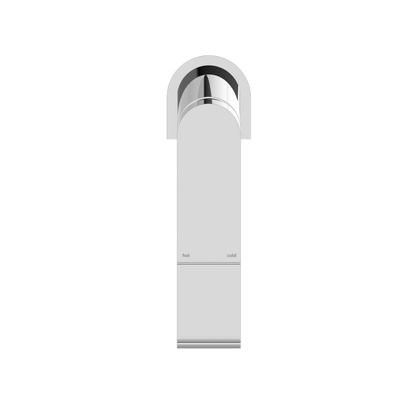 Nero Bianca Basin Mixer Chrome