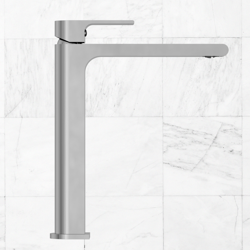 Tall Bianca Basin Mixer Chrome