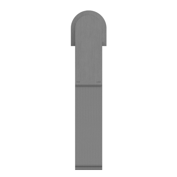 Nero Bianca Tall Basin Mixer Brushed Gunmetal