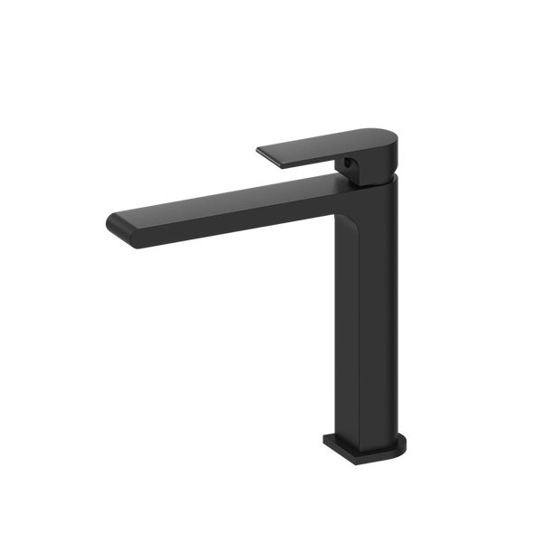Nero Bianca Mid Tall Basin Mixer Matte Black
